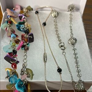 Anklets / Bracelets set of 3